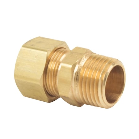 Thrifco Plumbing No. 68-C 5/8 Inch x 1/2 Inch Lead-Free Brass Compression MIP Adapt 4401095